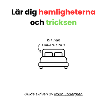 Håll 15+ min i sängen utan problem